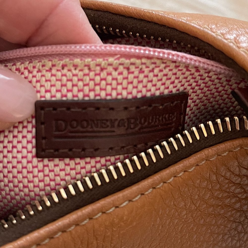 Dooney & Bourke 1975 Pebble Leather Hobo Bag - Picture 9 of 10